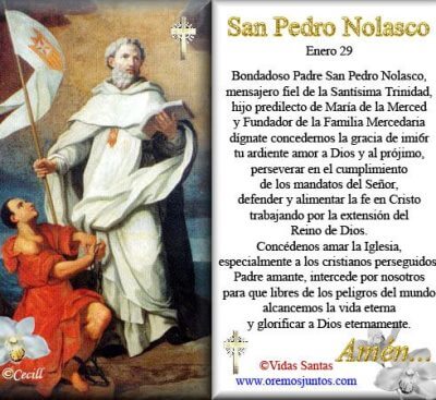 SAN PEDRO NOLASCO 29 DE ENERO